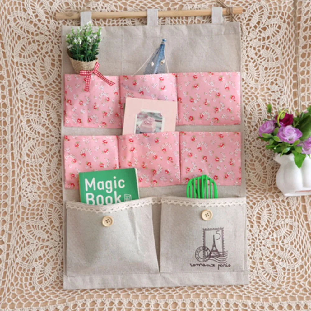 棉麻 收納掛袋【小麥購物】24H出貨台灣現貨【G002】掛式收納袋 壁掛式 居家收納 布藝 收納 掛袋 儲物袋 置物袋 歷史價格詳細信息