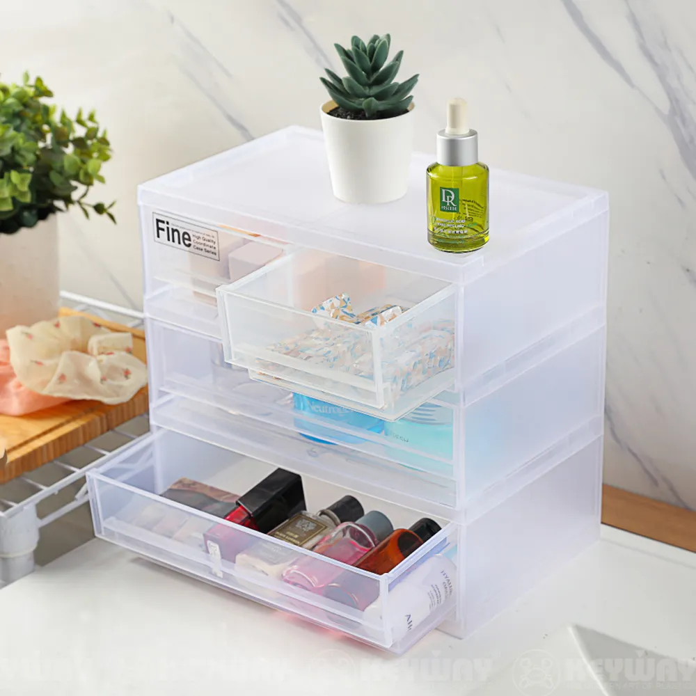 《真心良品》KEYWAY瓦特MINI桌上型3小抽收納盒-4入 歷史價格詳細信息