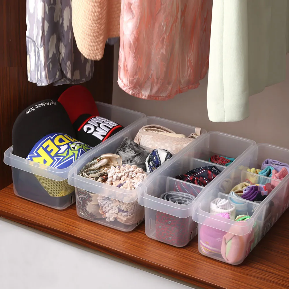 《真心良品》晶亮透白萬用分類收納盒_特大 (12入) 歷史價格詳細信息