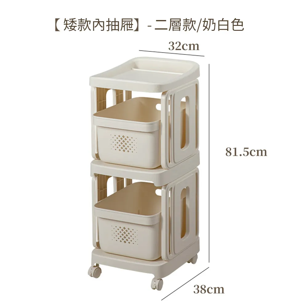 小推車置物架家用多層透明零食整理架廚房收納架移動客廳三層分層-有家精品店 歷史價格詳細信息