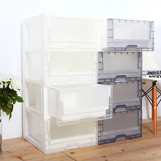 【E&J】透明萬寶箱(M)33L*3入(把手顏色隨機出貨) 歷史價格詳細信息