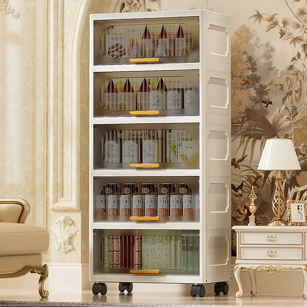 50面寬-純色質感DIY加厚五層抽屜收納櫃 歷史價格詳細信息