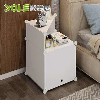 【YOLE 悠樂居】隨心DIY百變組合角落置物櫃-2列3層#1327064(A-3) 歷史價格詳細信息