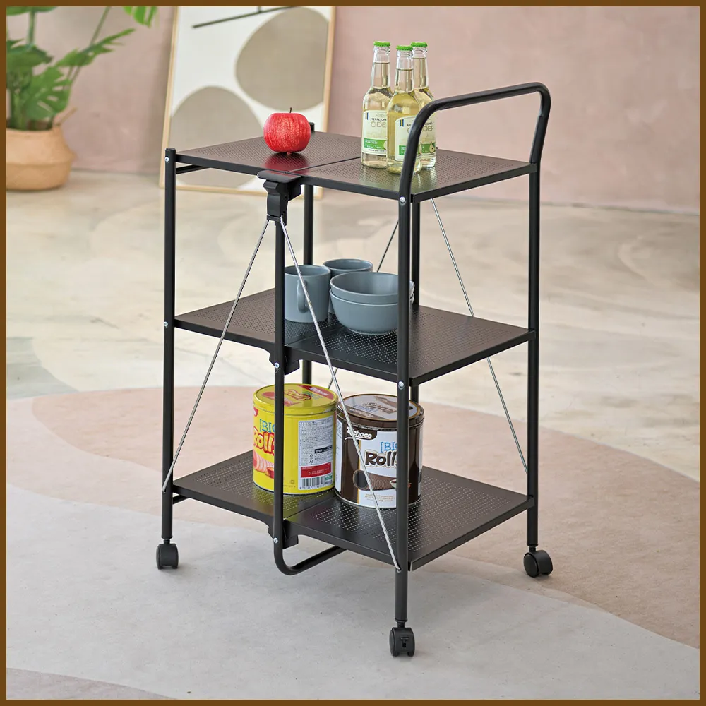 【ikloo】可折疊提把收納籃-附輪 (多功能 帶把手 髒衣籃 收納籃 衣物籃 玩具籃 折疊洗衣籃 收納) 歷史價格詳細信息