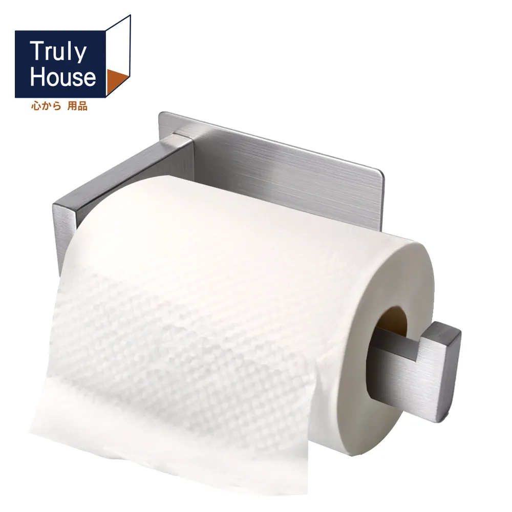 【Truly House】免打孔304不鏽鋼紙巾架/毛巾架/衛生紙架/無痕貼 歷史價格詳細信息