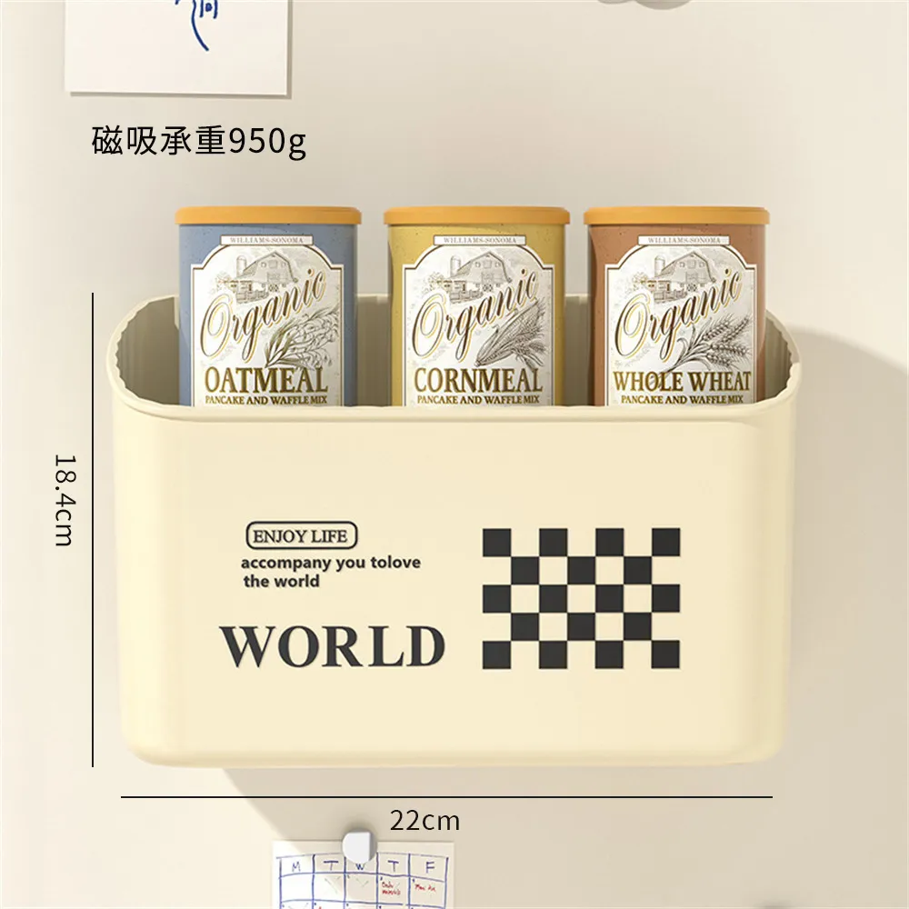 冰箱置物架側面壁掛免打孔兩用廚房多層收納架子側掛架調味架 歷史價格詳細信息