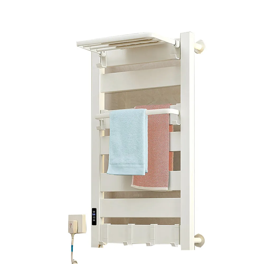 電熱毛巾架 衛生間浴巾架 烘幹架 加熱恒溫置物架 智能家用打孔小戶型 歷史價格詳細信息