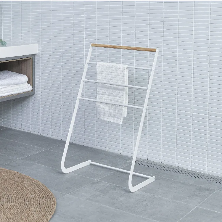 【Sim’n Coz】木紋階梯式掛衣架 毛巾架 衛浴用品架 歷史價格詳細信息