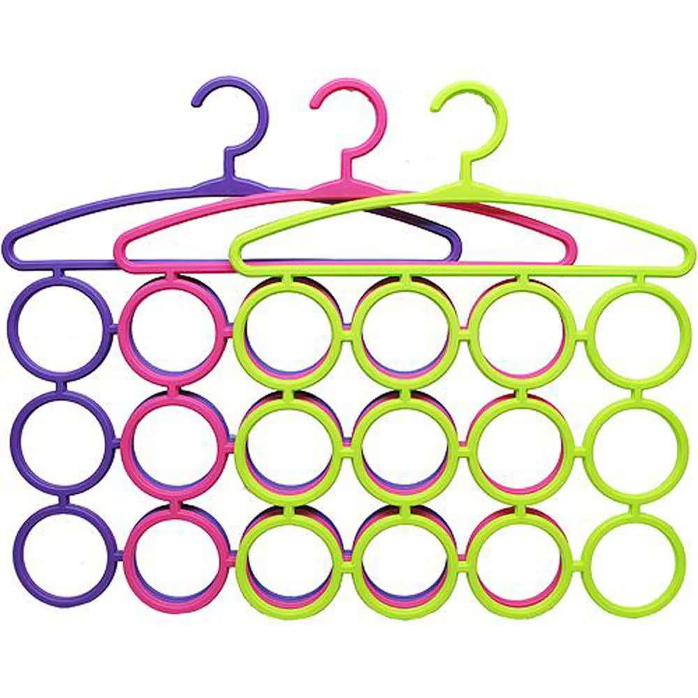 台灣製造多功能12環圈圈魔術衣架3入組(F-689) 歷史價格詳細信息