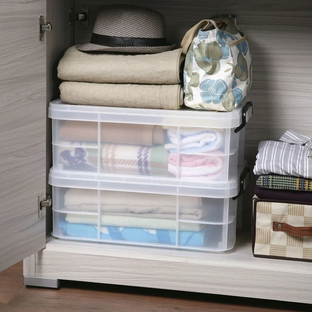 《真心良品》多功能掀蓋透明整理箱65L(2入) 歷史價格詳細信息