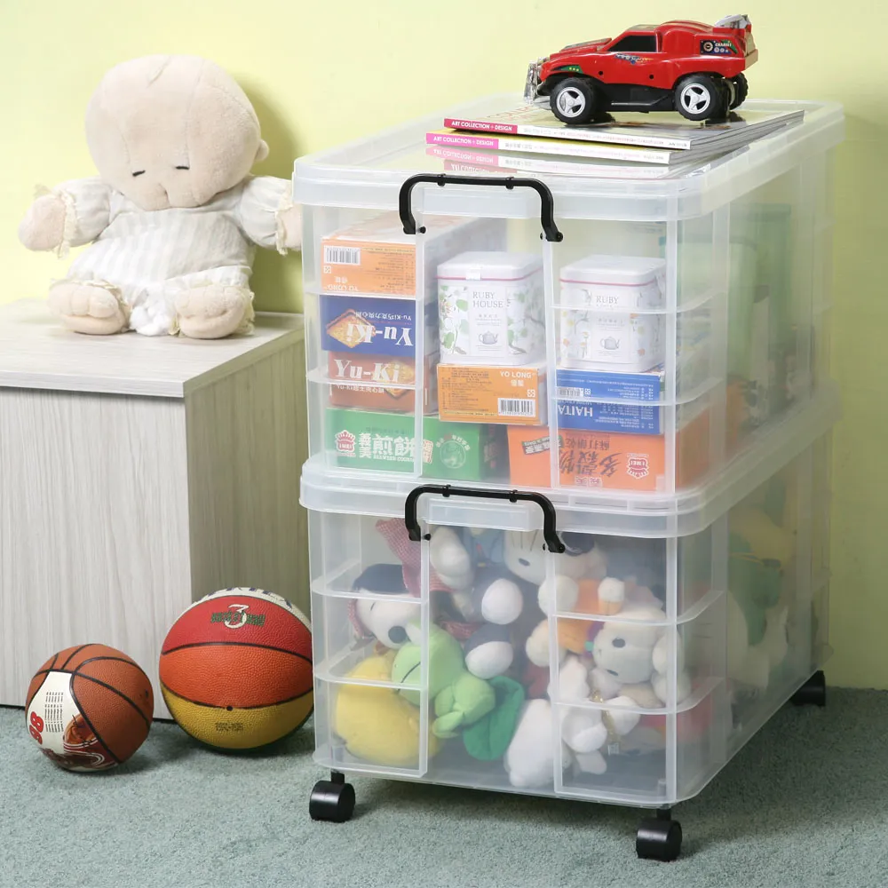 《真心良品》多功能掀蓋透明整理箱65L(2入) 歷史價格詳細信息