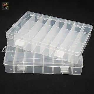 24格可拆分隔盒/ 首飾收納盒/儲物盒, 假睫毛/眉筆/眼線膠~透明設計/專業收納盒 歷史價格詳細信息