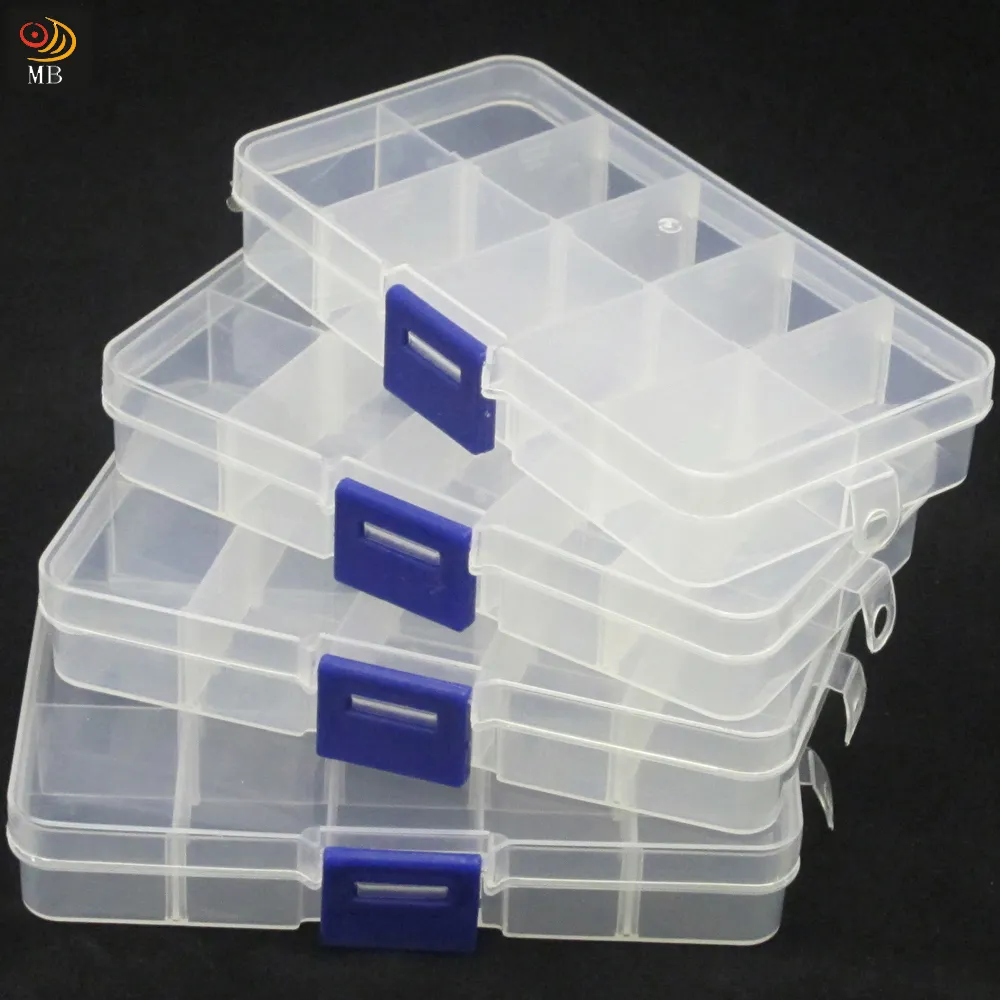 可拆分10/15/24格透明塑料五金工具螺絲電子元件零件儲物收納盒子 225-00825 歷史價格詳細信息