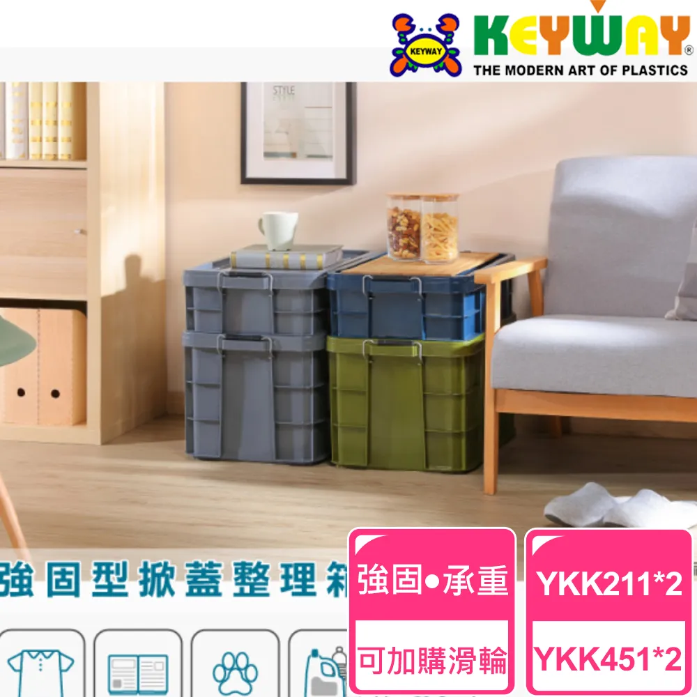 【KEYWAY 聯府】強固型掀蓋整理箱31L-1入(收納箱 置物箱 K035) 歷史價格詳細信息