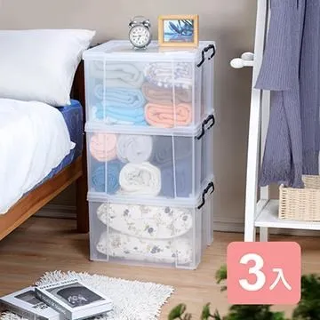 《真心良品》KEYWAY耐久型掀蓋式透明整理箱15L-6入 歷史價格詳細信息