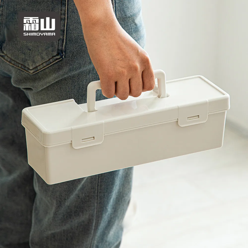 【日本霜山】PP雙格抽屜收納盒+鐵藝金屬框架2件組 歷史價格詳細信息