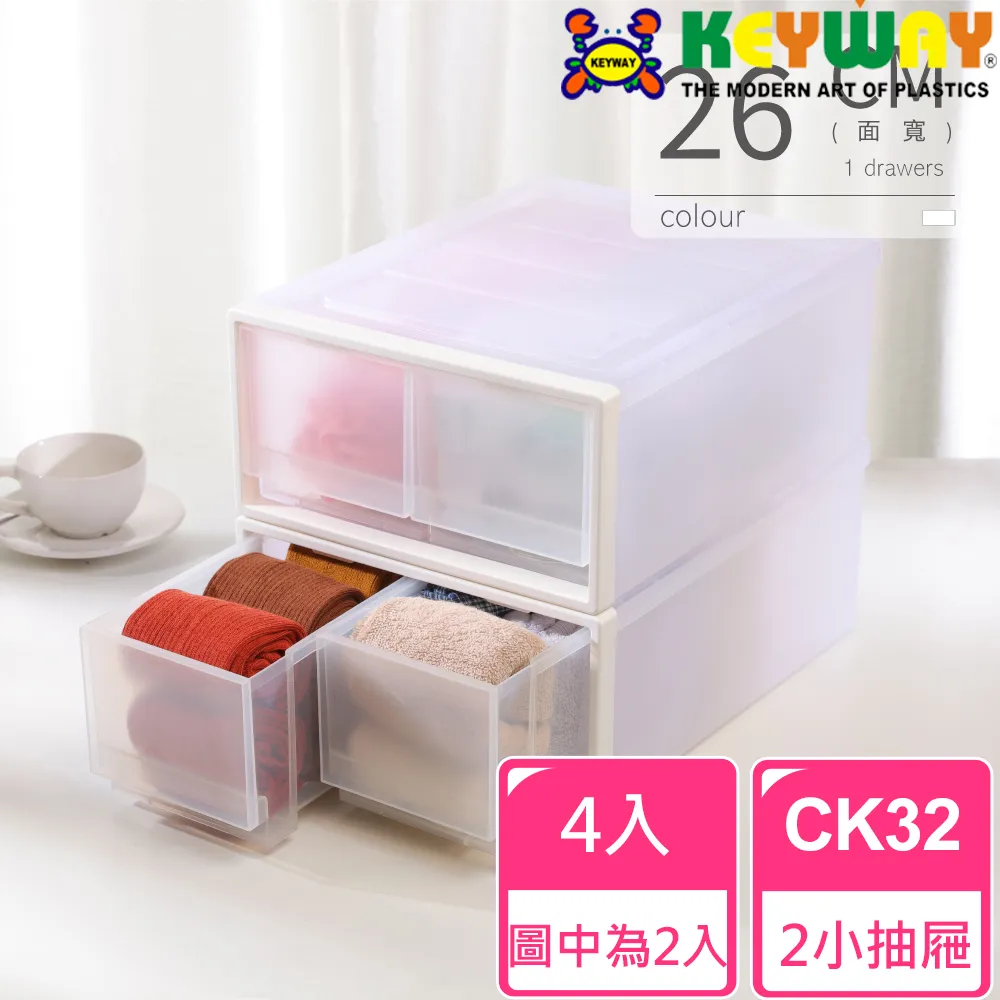 聯府keyway抽屜收納箱CK31 4入 歷史價格詳細信息
