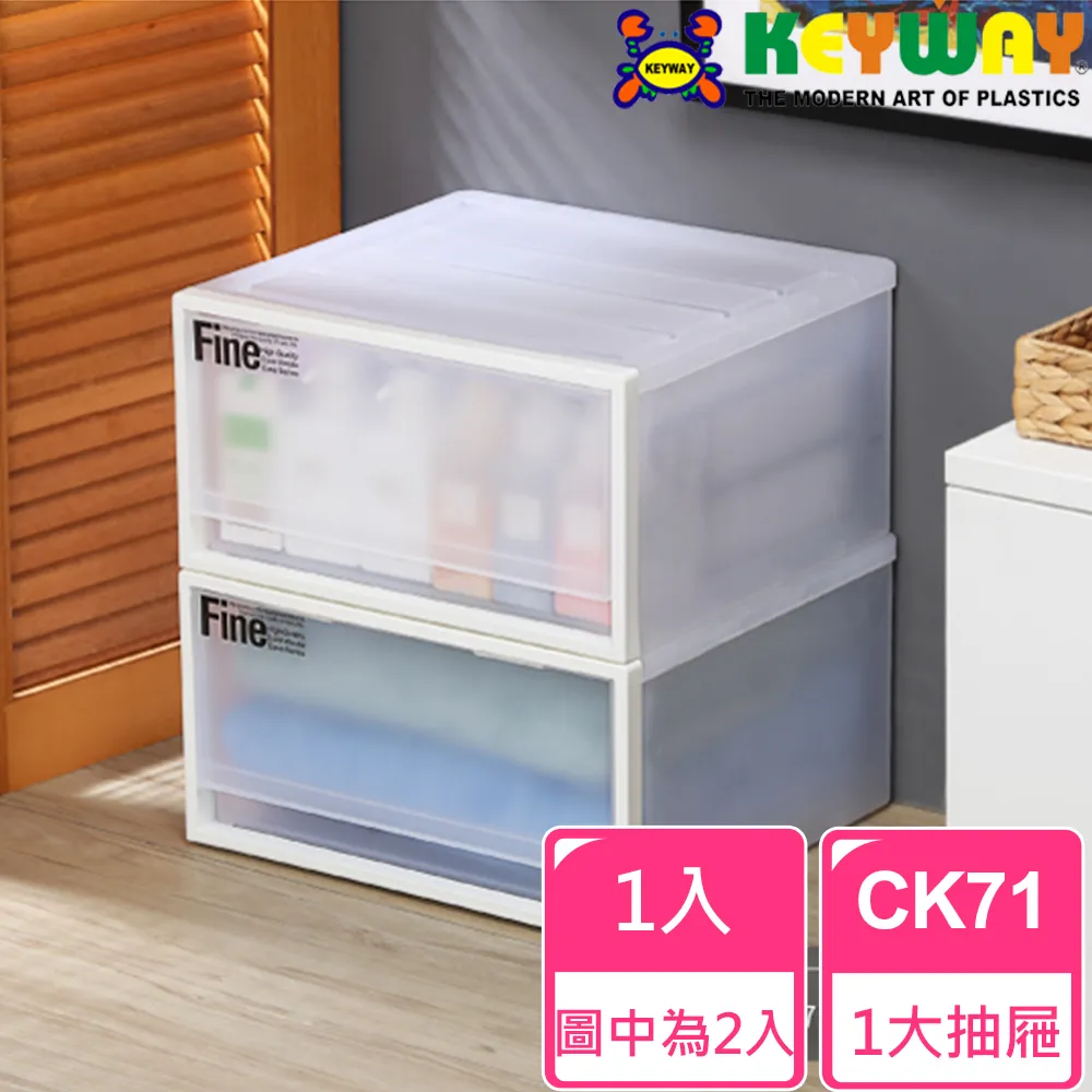 聯府keyway抽屜收納箱CK31 4入 歷史價格詳細信息