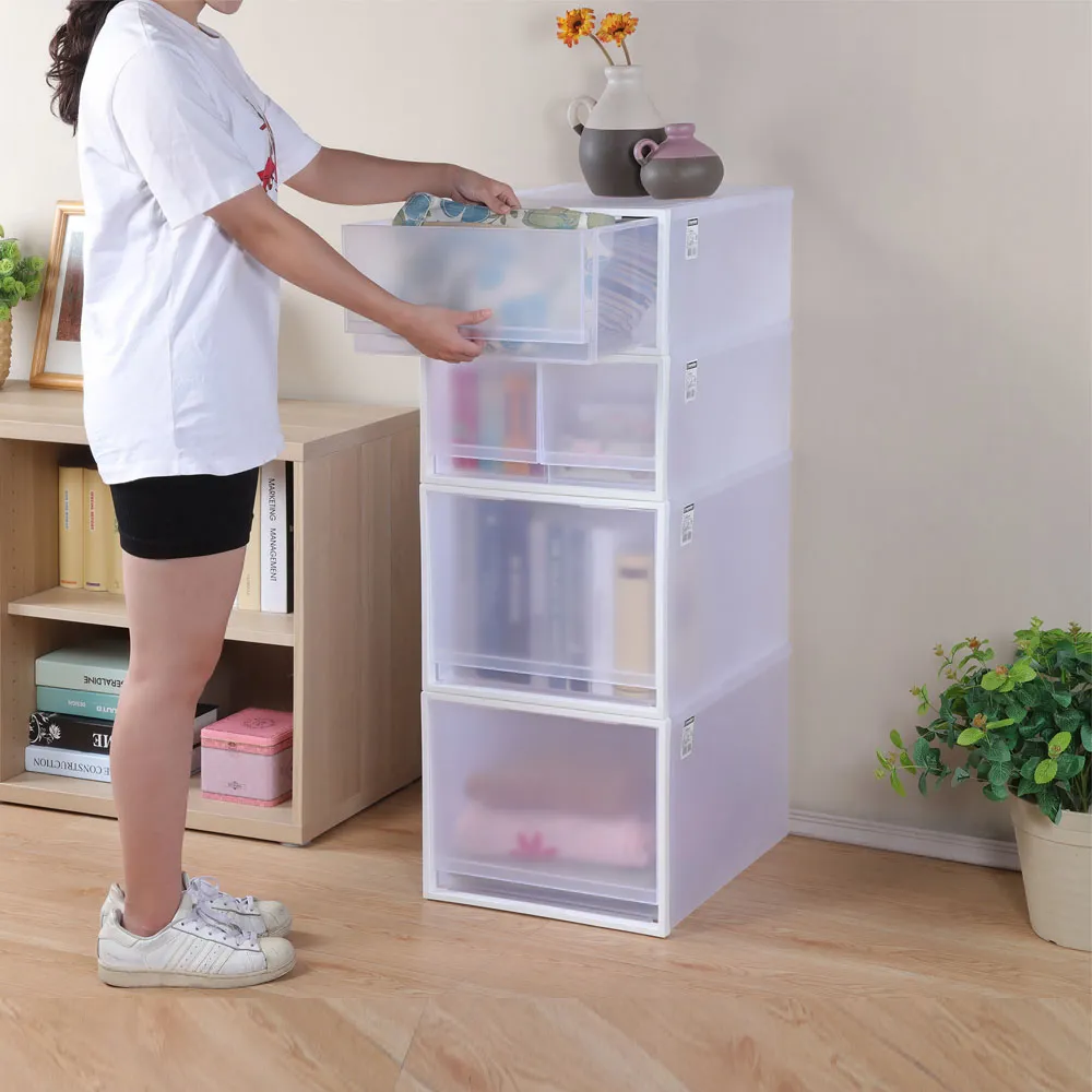 《真心良品》KEYWAY面寬40cm單抽(深型)+雙抽整理箱-3入組 歷史價格詳細信息