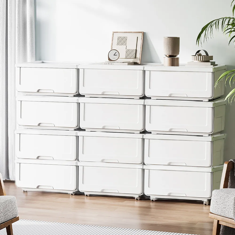 置物架 加厚收納抽屜日式抽屜式收納盒鞋盒家用衣服收納櫃衣櫃衣物收納箱 歷史價格詳細信息