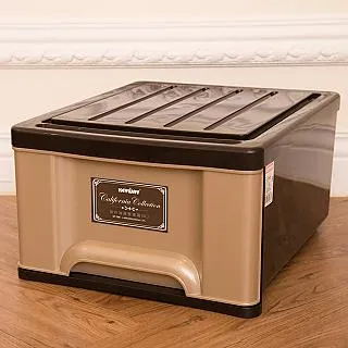 大拇指 抽屜整理箱-15L 顏色隨機(36x26x17.2公分)[大買家] 歷史價格詳細信息
