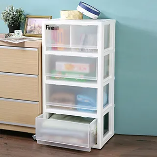 《真心良品》雪莉3層2+2抽收納櫃60L 歷史價格詳細信息