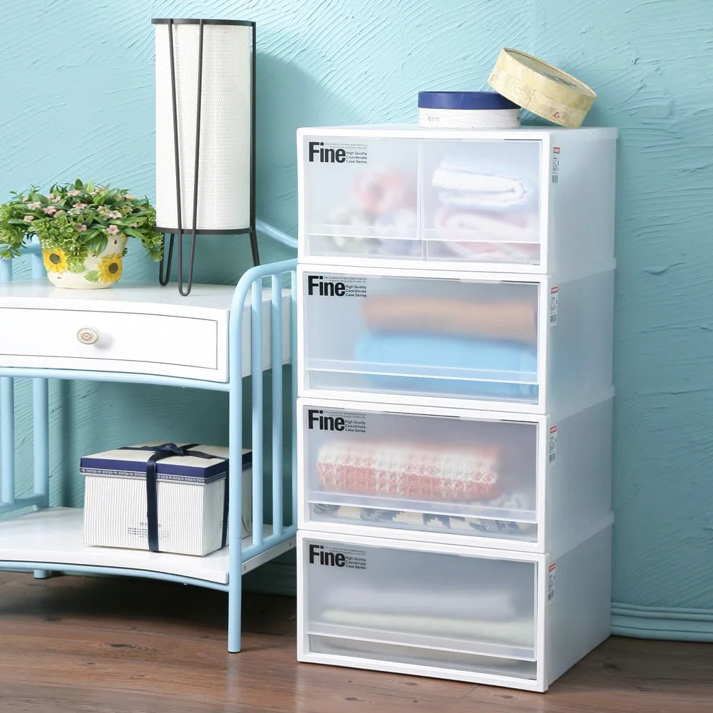 《真心良品》雪莉3層2+2抽收納櫃60L 歷史價格詳細信息