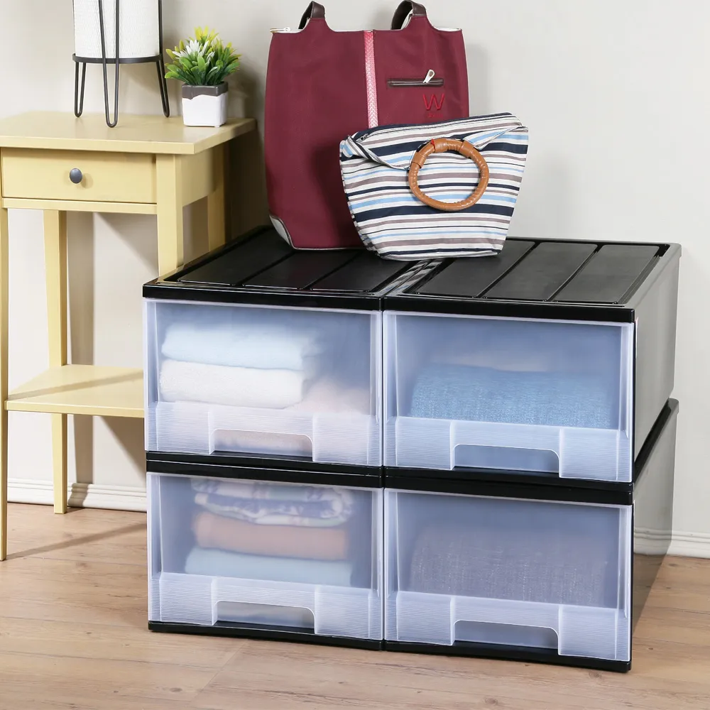 《真心良品》布列塔超大抽屜式收納箱(50L)4入 價格比較,價格查詢,歷史價格詳細信息