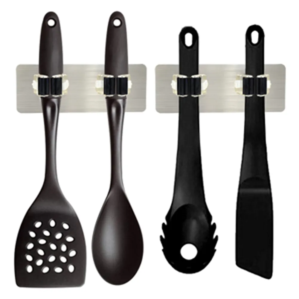 【幸福揚邑】無痕金屬拉絲雙夾工具夾環保多功能拖把掃把萬用收納-2入 歷史價格詳細信息