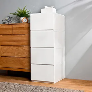 【E&J】大容量-威爾磁吸下掀式可堆疊附輪加厚收納箱-60L-4入 歷史價格詳細信息