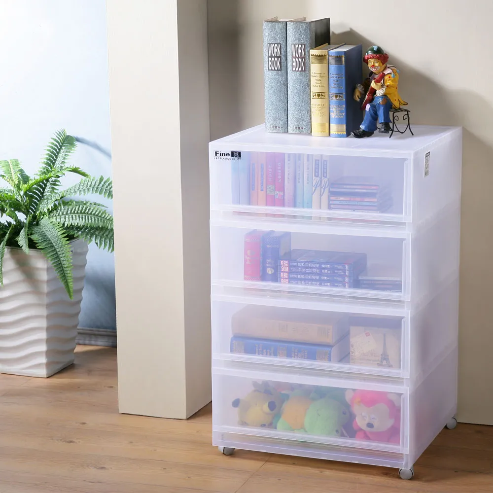 《真心良品》卡爾登抽屜聰明收納組(加寬*2+大*1+中*1)附輪 歷史價格詳細信息