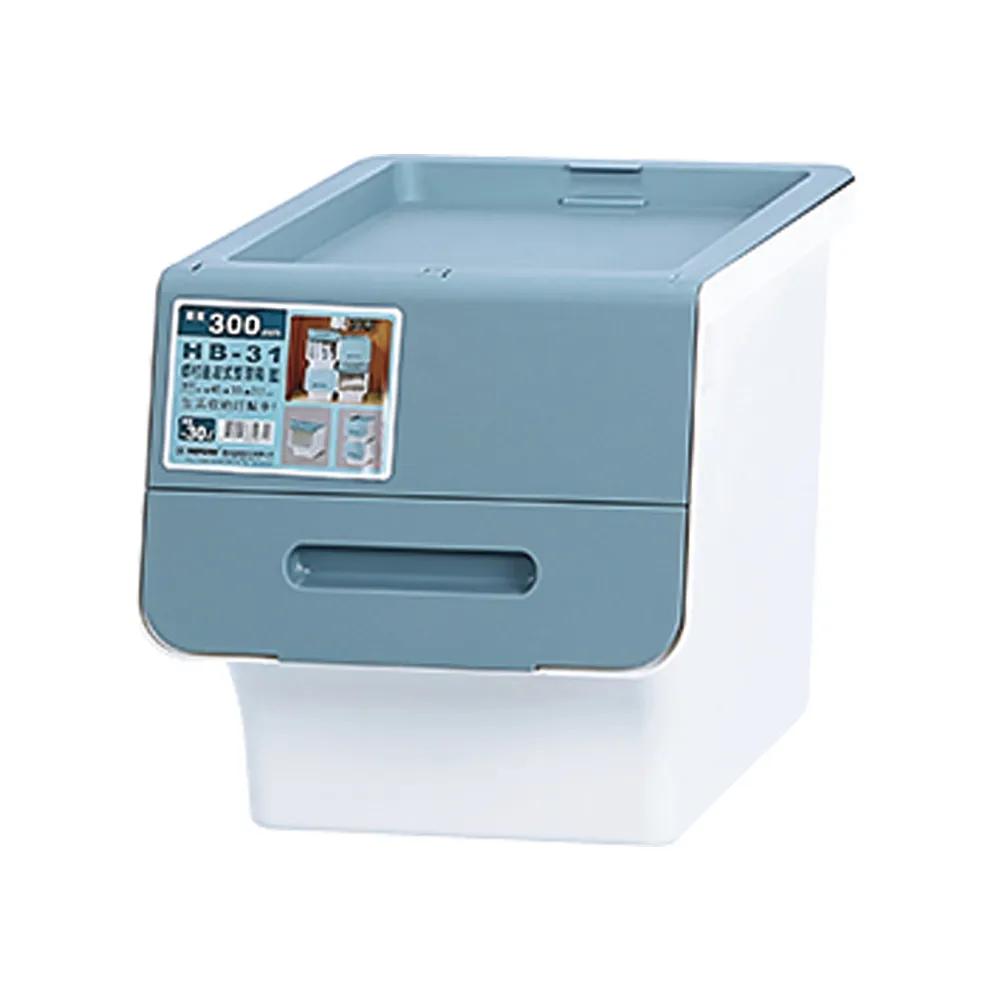 鄉村直取式整理箱- HB-41 藍色  【大潤發】 歷史價格詳細信息