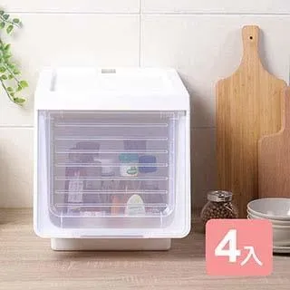 KEYWAY 前開式整理箱 大 藍 38L 整理收納箱 抽屜收納盒 萬用收納盒 PP收納盒 收納分類箱 塑膠收納盒 歷史價格詳細信息