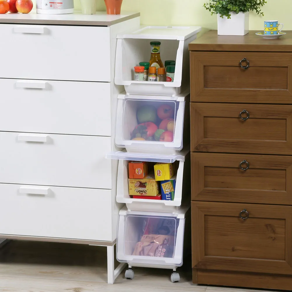 《真心良品》巧思可疊直取式收納箱(16L)6入 歷史價格詳細信息