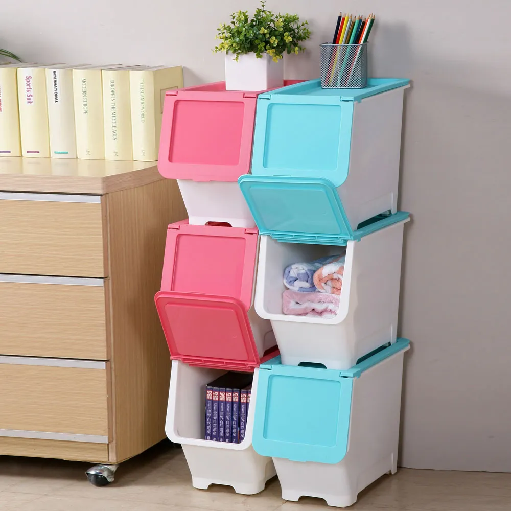 《真心良品》前掀式可疊中型收納箱(6入) 歷史價格詳細信息