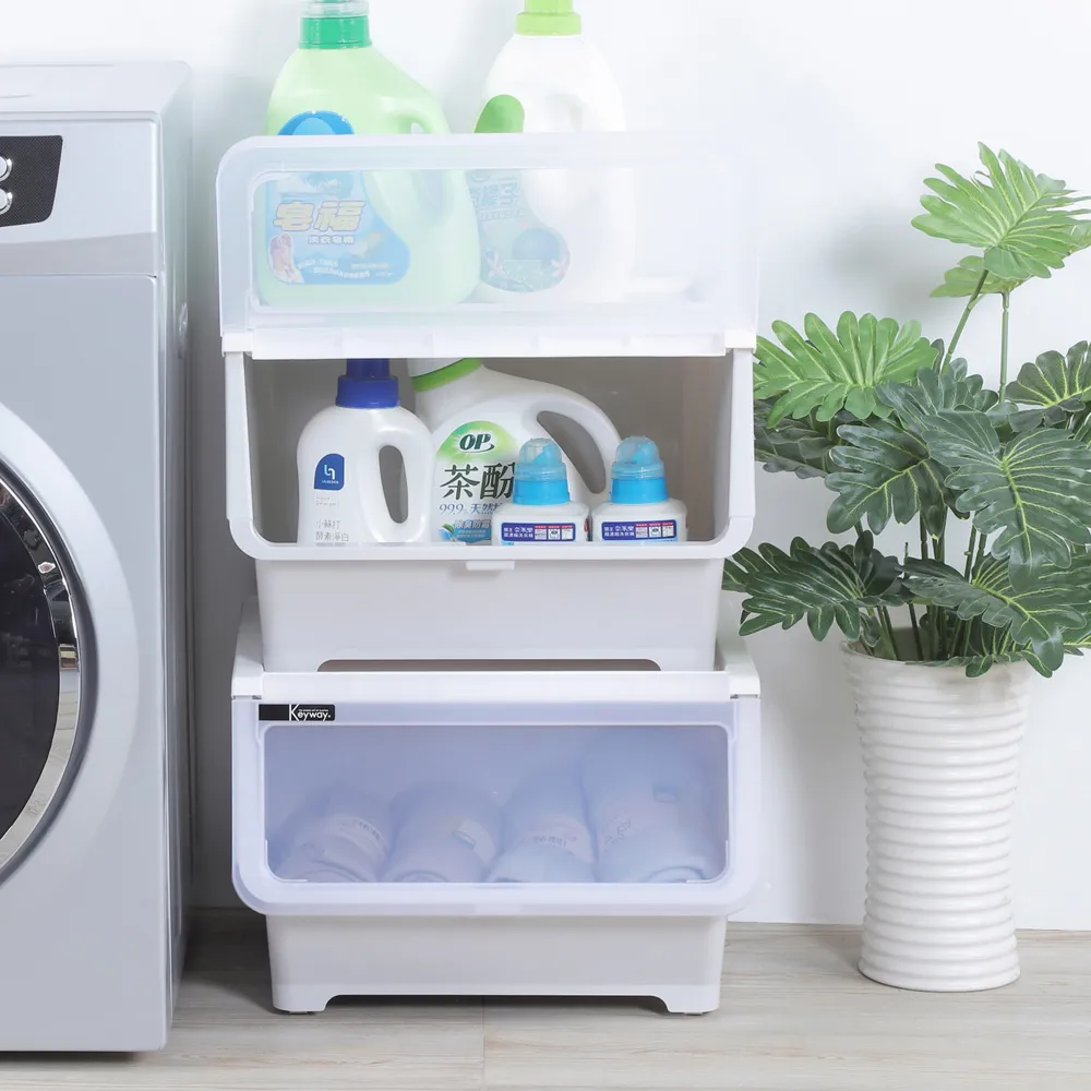 《真心良品》桃莉直取可疊式附輪收納箱50L-2入組 歷史價格詳細信息