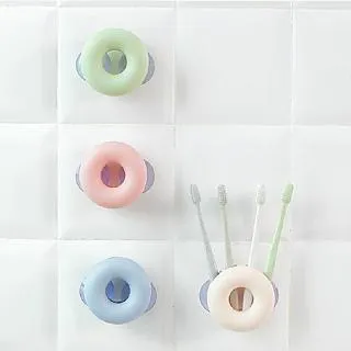 吸壁式 牙刷架 浴室壁挂 置物架 吸盤牙刷架 牙刷架子 無痕 壁掛 置物架 免打孔 牙刷架 牙刷座 牙刷架 牙刷筒 收納 歷史價格詳細信息