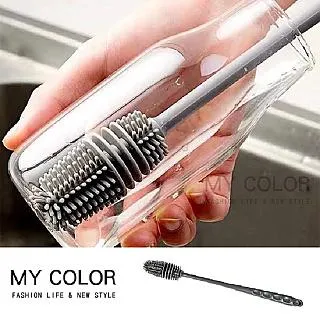 長柄杯刷44cm可彎曲杯子清潔刷紅酒杯高腳杯刷子長柄海綿洗杯刷酒具瓶刷可掛醒酒器清潔刷 歷史價格詳細信息