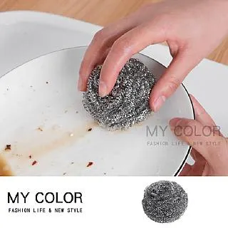 球狀鋼絲 鋼刷 鋼絲球 長柄隨機下標 刷子 鍋刷 清潔刷   廚房清潔神器 日式 手柄鋼絲球刷 ❃彩虹小舖❃【L065】 歷史價格詳細信息