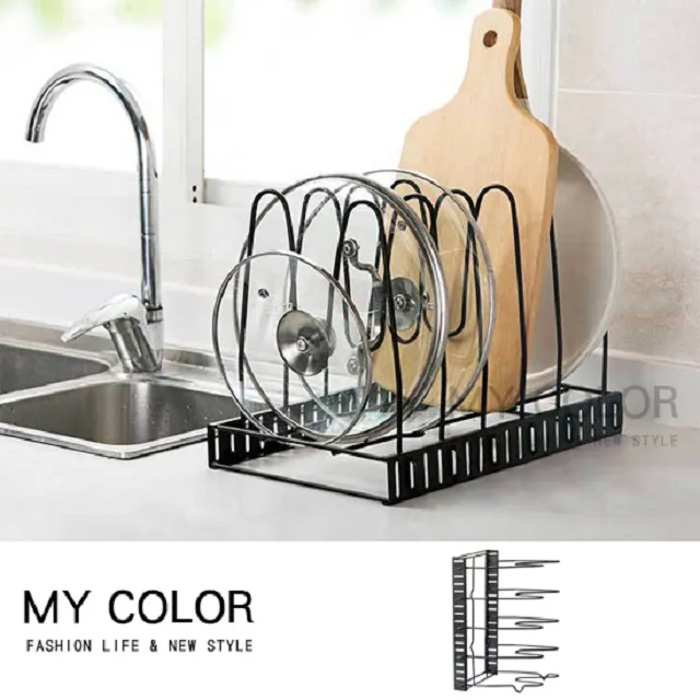 MY COLOR 收納架 鐵藝 收納籃 掛籃 掛架 無印風 層板 廚房 收納神器 隔板置物架 【A051】 歷史價格詳細信息