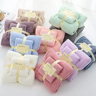珊瑚絨毛巾浴巾組 買大送小 浴巾毛巾兩件組 吸水加厚浴巾 加厚毛巾 加厚浴巾 毛巾浴巾組 毛巾 浴巾【富發牌生活館】 歷史價格詳細信息