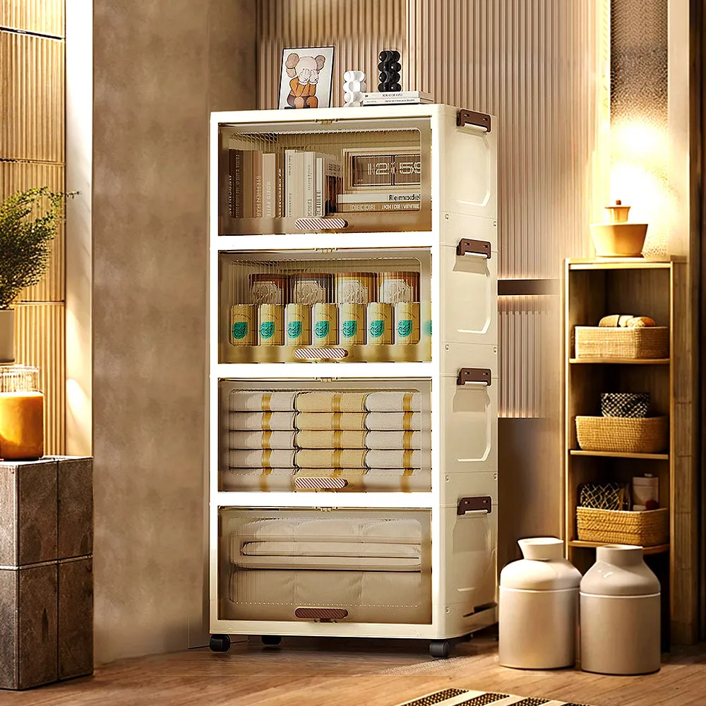 【Mr.box】58大面寬-繽紛色系5層抽屜式收納櫃-附輪附鎖(兩色可選) 歷史價格詳細信息