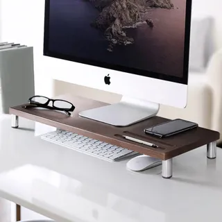 【CEST CHIC】BARGELLO巴吉洛鍵盤螢幕架-胡桃 歷史價格詳細信息