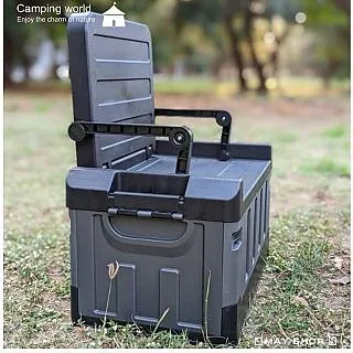 May Shop 有扶手 多功能摺疊收納箱 露營裝備收納箱【111020645】 歷史價格詳細信息