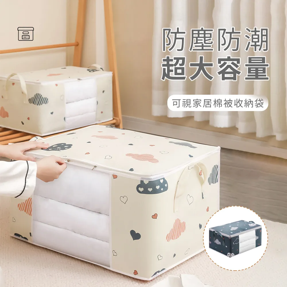 透明手提棉被收納袋 行李搬家袋 棉被收納 防水手提袋 透明收納 防塵收納 衣物收納 換季 多種尺寸 現貨 歷史價格詳細信息