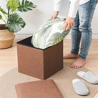 棉麻折疊收納凳-長型(卡其)[大買家] 歷史價格詳細信息