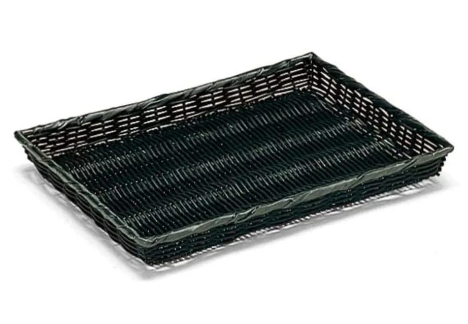 KAWAJUN (BK358)樹脂籐籃方形淺款F4530T茶 歷史價格詳細信息