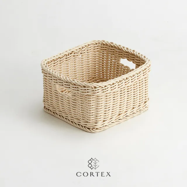 CORTEX 收納籃 正方型W31 卡其色 歷史價格詳細信息