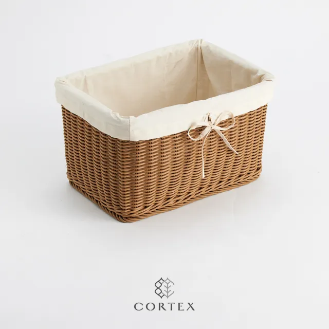 CORTEX 布套籃 仿籐籃 收納籃 長方型W37 歷史價格詳細信息