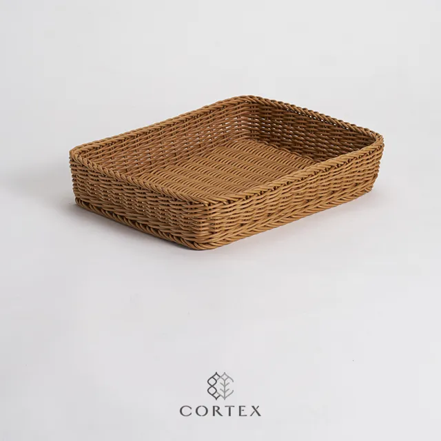 CORTEX 麵包陳列籃(不鏽鋼304加強) 長方淺盤40cm 深咖啡 歷史價格詳細信息